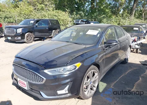 2020 Ford Fusion Titanium из США, поврежденный, VIN 3FA6P0K99LR137501